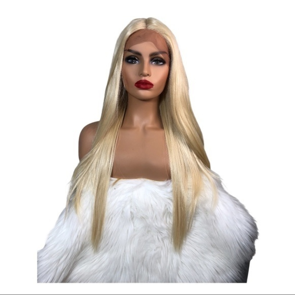 Deep Middle Part Synthetic Lace Front Wig
